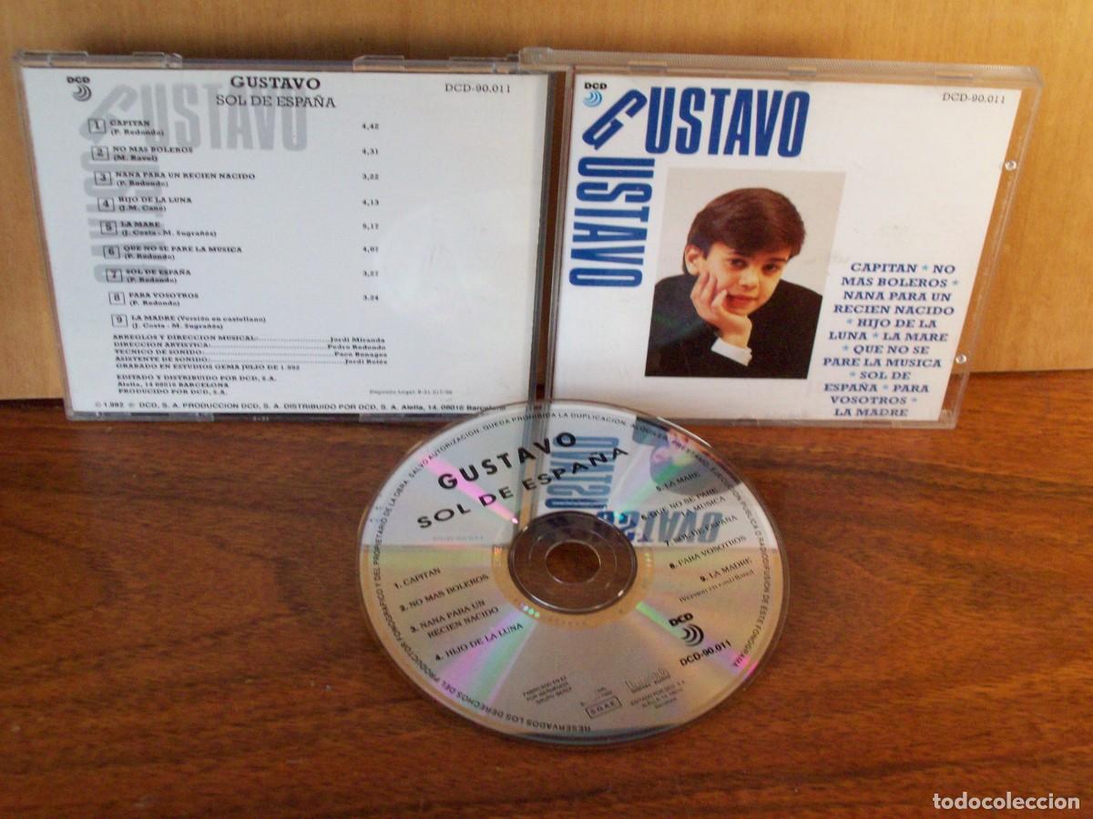 CDs de m&uacute;sica: GUSTAVO - SOL DE ESPA&Ntilde;A - CD . - Foto 1