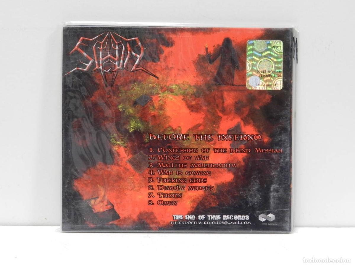 CDs de m&uacute;sica: DISCO CD. Slain &ndash; Before The Inferno. COMPACT DISC. PRECINTADO. - Foto 2
