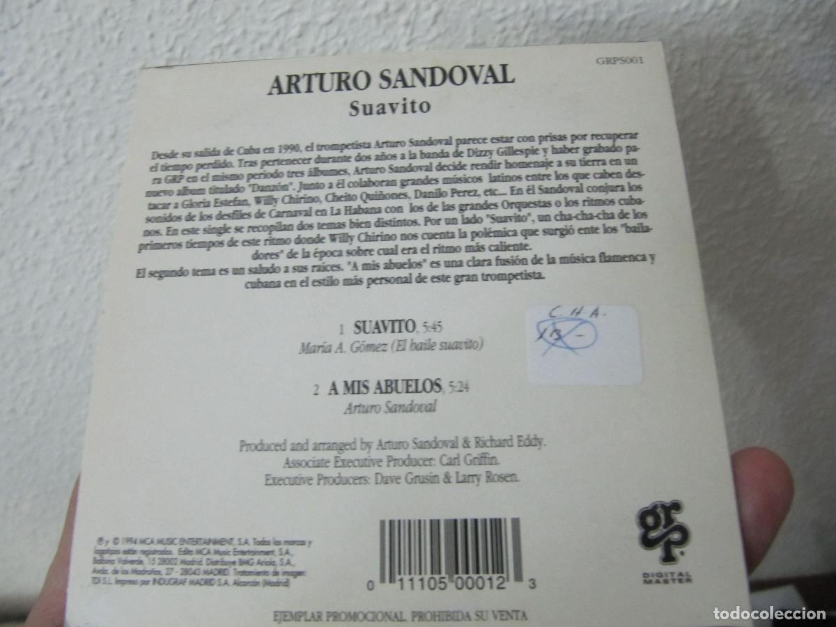 CDs de m&uacute;sica: Arturo Sandoval - Suavito - Foto 2