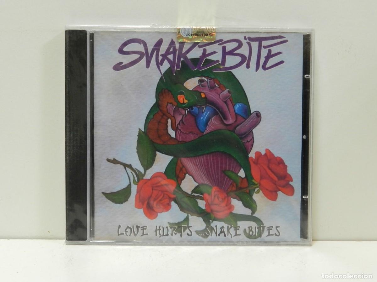 CDs de m&uacute;sica: DISCO CD. Snakebite &ndash; Love Hurts Snake Bites. COMPACT DISC. PRECINTADO. - Foto 1