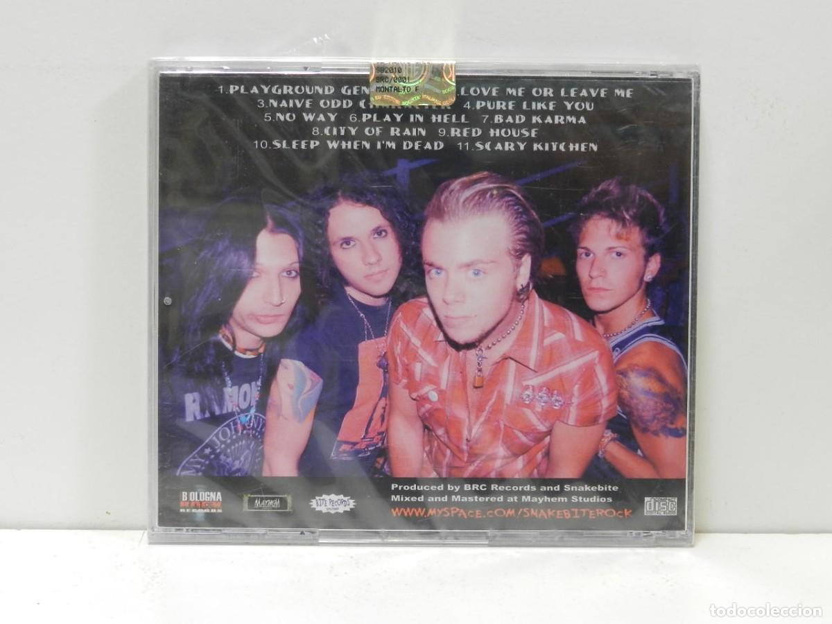 CDs de m&uacute;sica: DISCO CD. Snakebite &ndash; Love Hurts Snake Bites. COMPACT DISC. PRECINTADO. - Foto 2