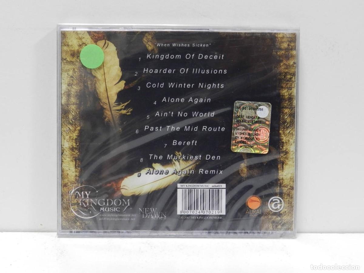 CDs de m&uacute;sica: DISCO CD. Shivan &ndash; When Wishes Sicken. COMPACT DISC. PRECINTADO. - Foto 2