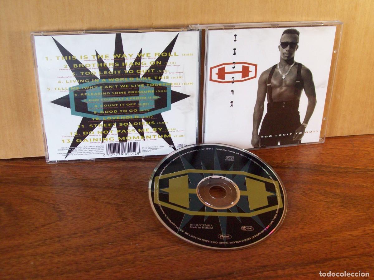 CDs de m&uacute;sica: HAMMER - TOO LEGIT TO QUIT - CD - Foto 1