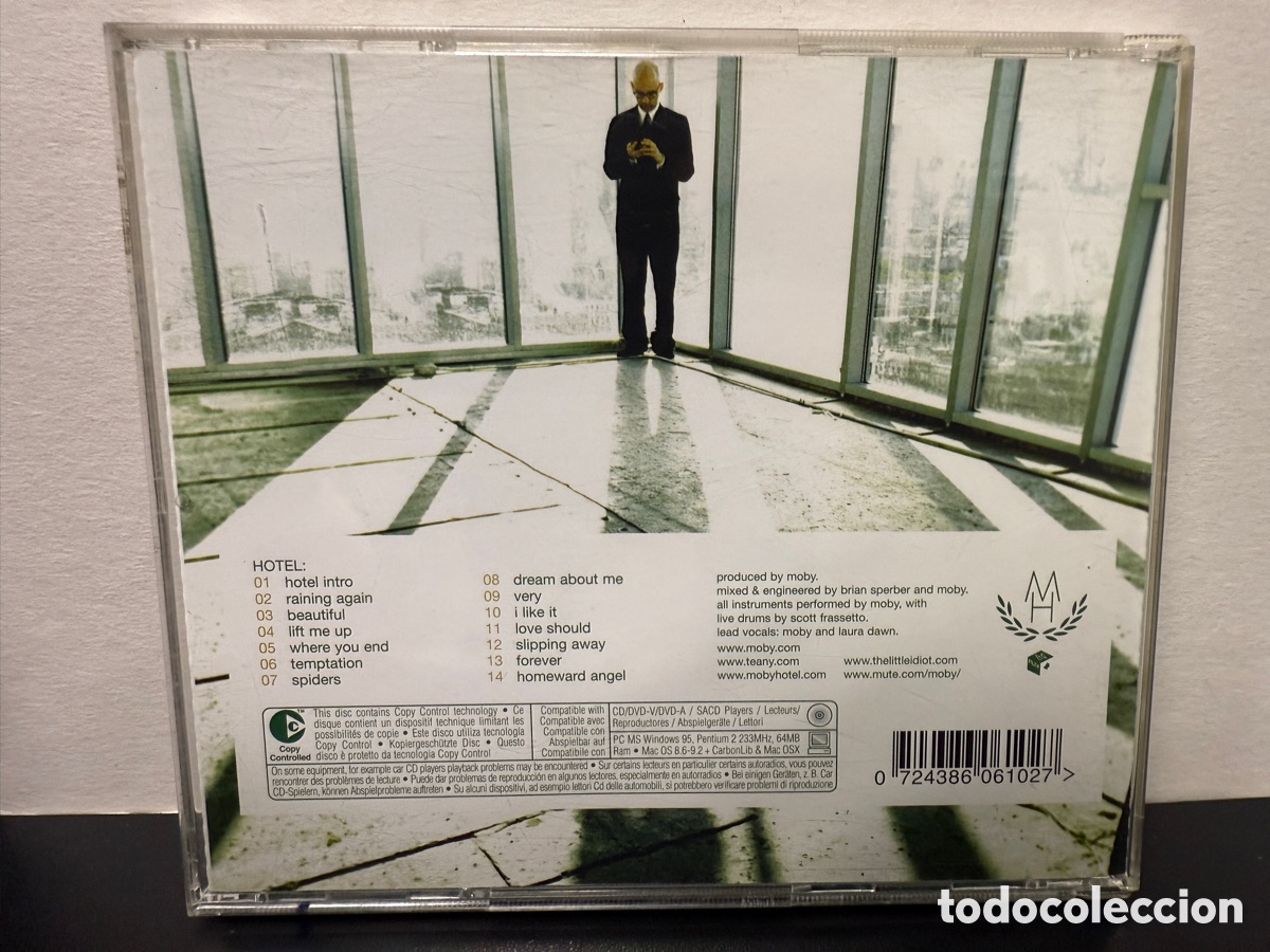CDs de m&uacute;sica: Moby - Hotel (CD, Album) - Foto 2