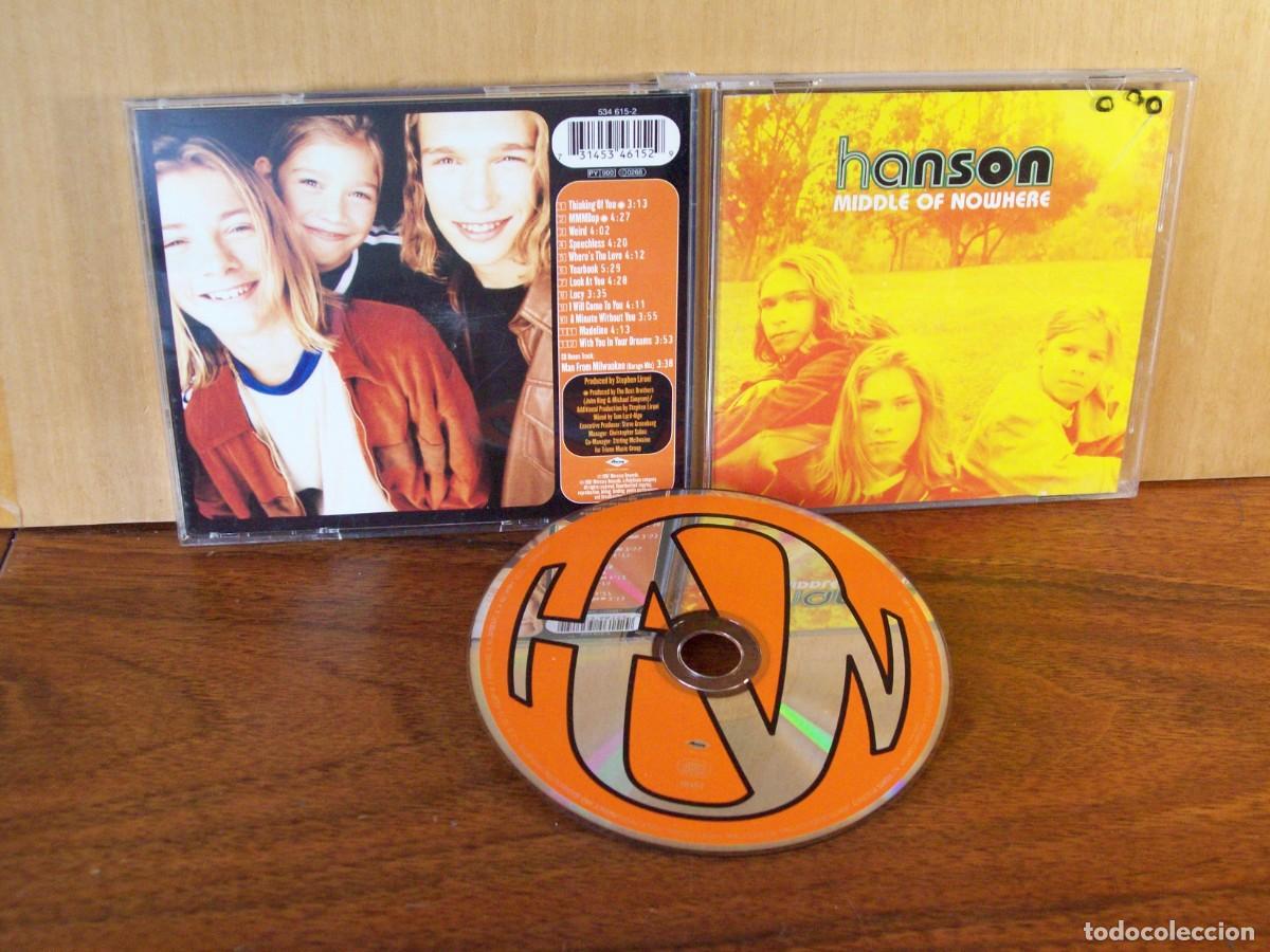 CDs de m&uacute;sica: HANSON - MIDDLE OF NOWHERE - CD - Foto 1