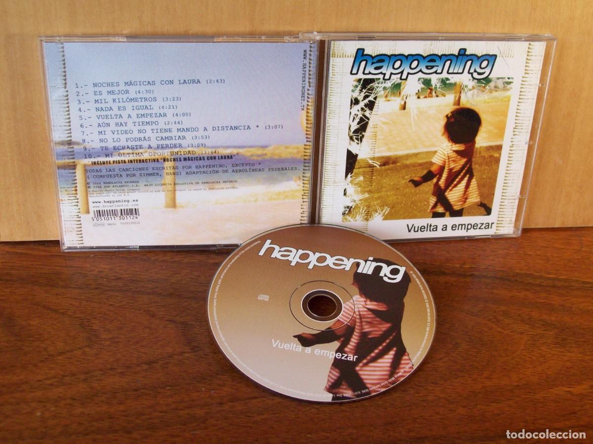 CDs de m&uacute;sica: HAPPENING - VUELTA A EMPEZAR - CD - Foto 1