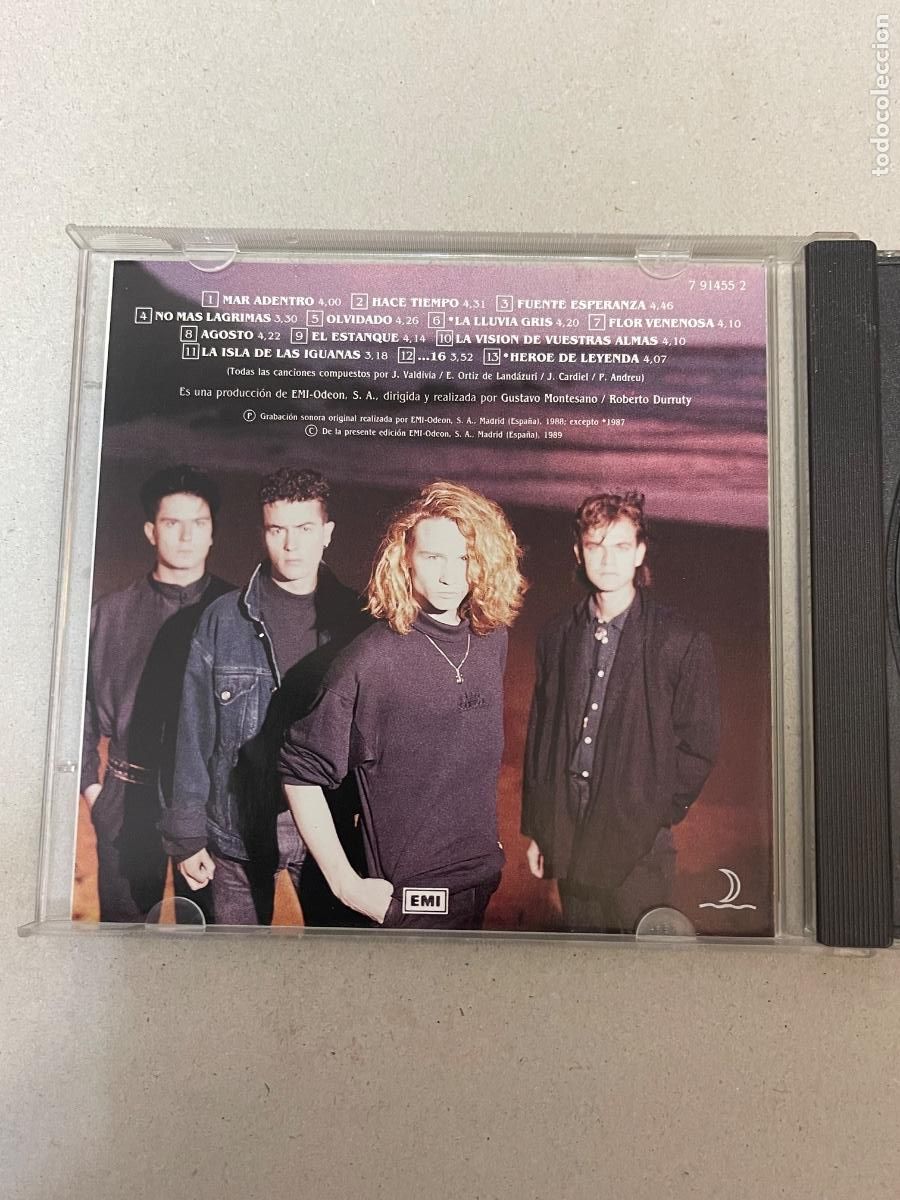 CDs de m&uacute;sica: h&eacute;roes del silencio cd El Mar no cesa - edici&oacute;n Canad&aacute; ??? - Foto 2