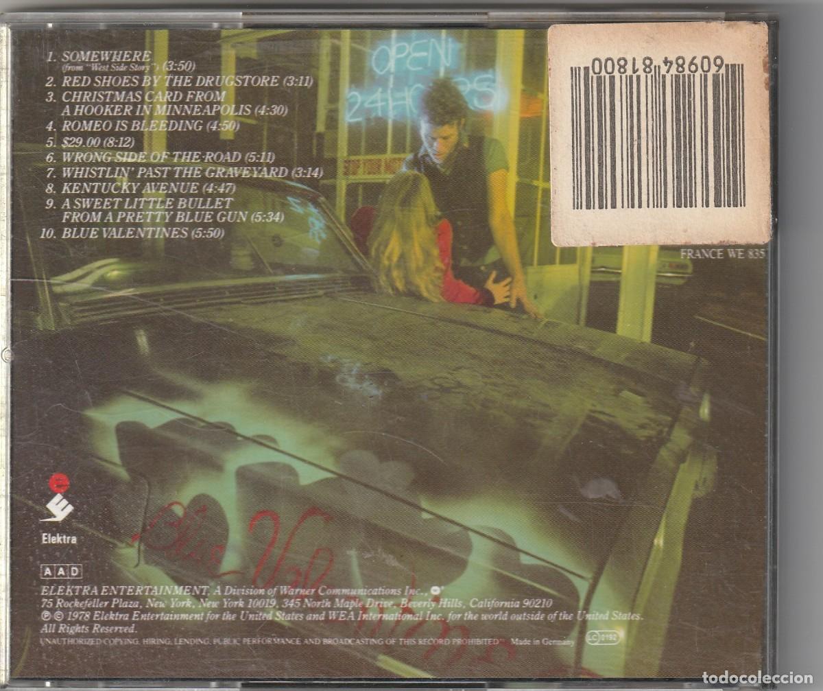 CDs de m&uacute;sica: TOM WAITS - BLUE VALENTINE (CD ELEKTRA) - Foto 2