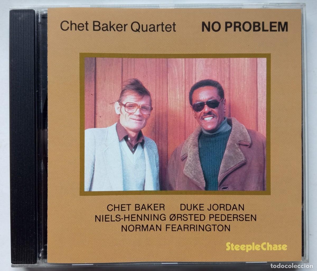 CDs de m&uacute;sica: CHET BAKER QUARTET. NO PROBLEM. CD STEEPLECHASE. SCCD 31131. DENMARK 1989. - Foto 1