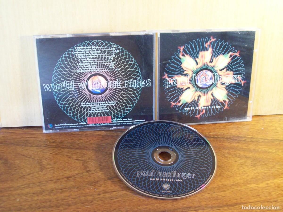 CDs de m&uacute;sica: PAUL HASLINGER - WORLD WITHOU RULES - CD - Foto 1