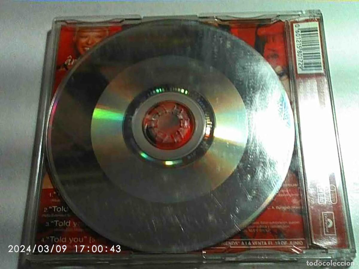 CDs de m&uacute;sica: cd latin.com told you. 4 temas. polydor 2000 EU - Foto 2