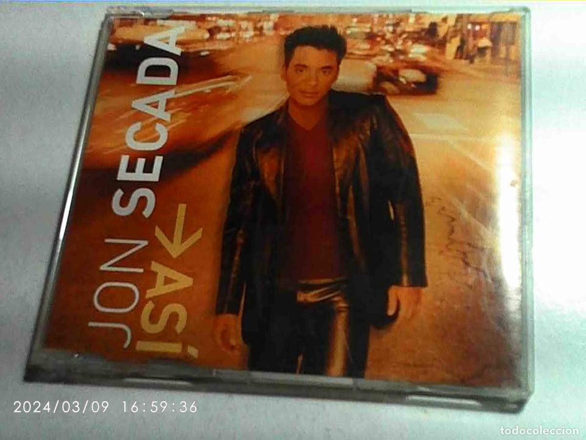 CDs de m&uacute;sica: cd jon secada. as&iacute;. 8 temas. sony 2000 (seminuevo) - Foto 1