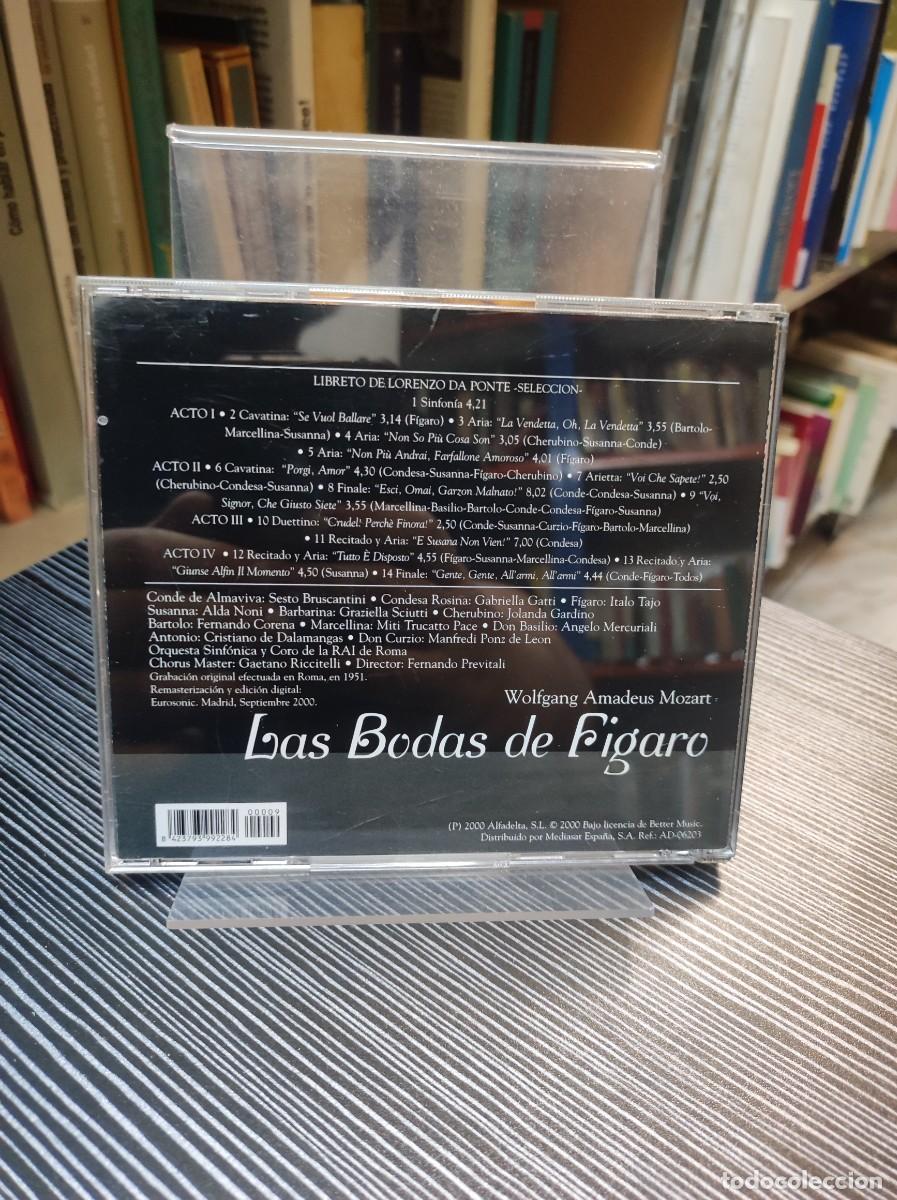 CDs de m&uacute;sica: LAS BODAS DE FIGARO MOZART - Foto 2