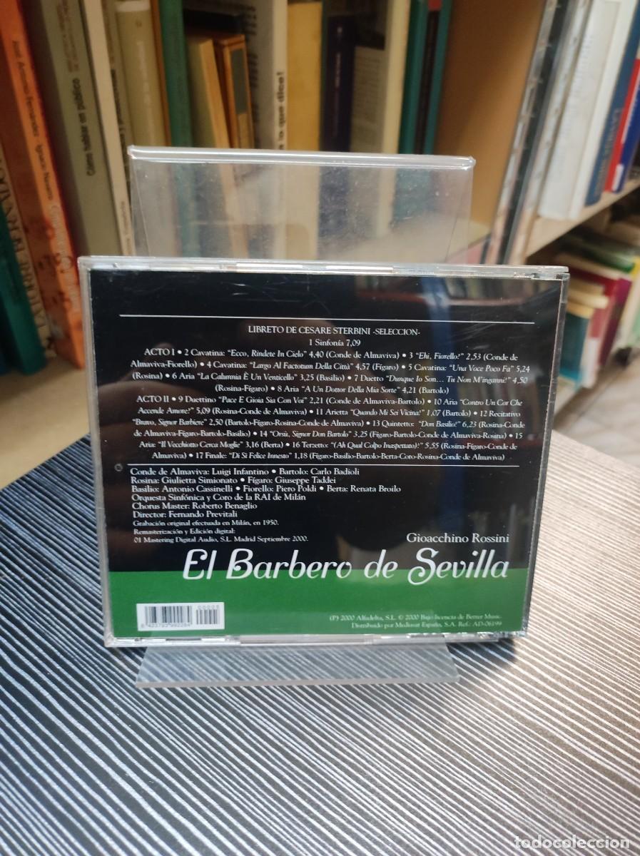 CDs de m&uacute;sica: EL BARBERO DE SEVILLA ROSSINI - Foto 2