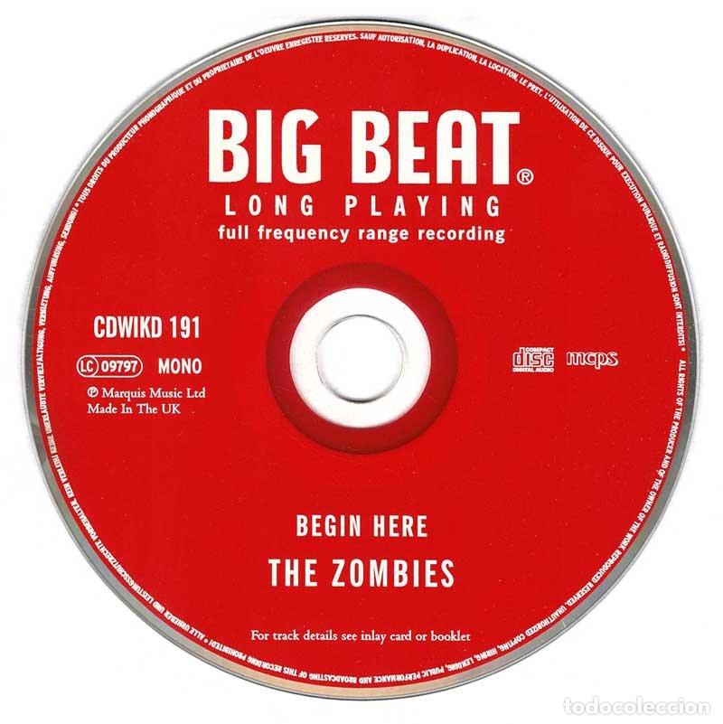 CDs de m&uacute;sica: The Zombies - Begin Here. CD (sin car&aacute;tula delantera) - Foto 1