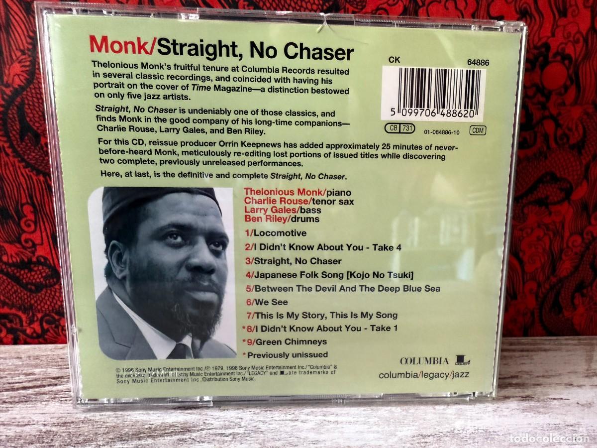 CDs de m&uacute;sica: Thelonious Monk - Straight, No Chaser (CD) - Foto 2