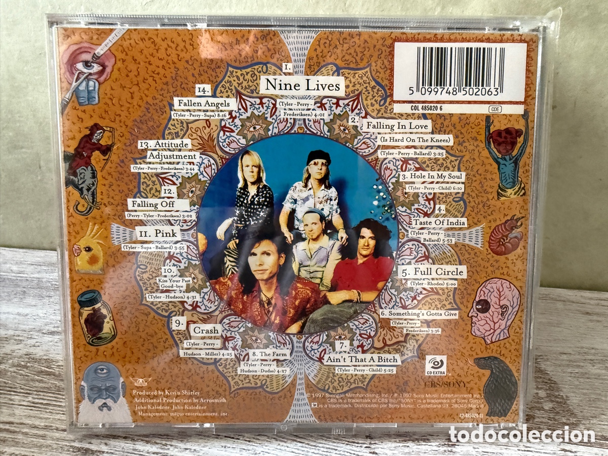 CDs de m&uacute;sica: Aerosmith - Nine Lives (CD) - Foto 2
