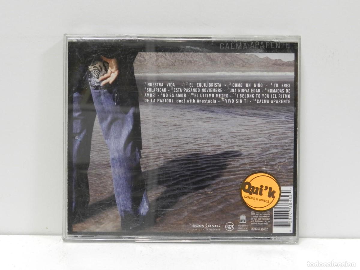 CDs de m&uacute;sica: DISCO CD. Eros Ramazzotti &ndash; Calma Aparente. COMPACT DISC. - Foto 2