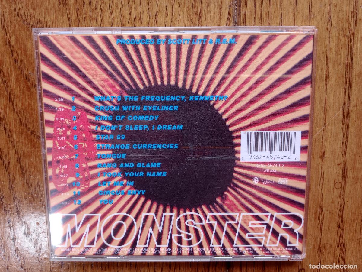 CDs de m&uacute;sica: R. E. M. - Monster - R.E.M. - Foto 3