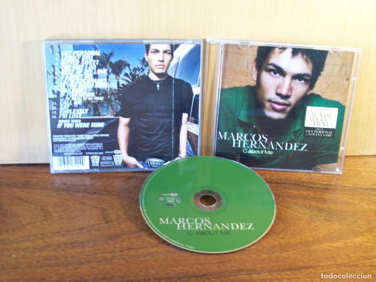 CDs de m&uacute;sica: MARCOS HERNANDEZ - C ABOUT ME - CD - Foto 1