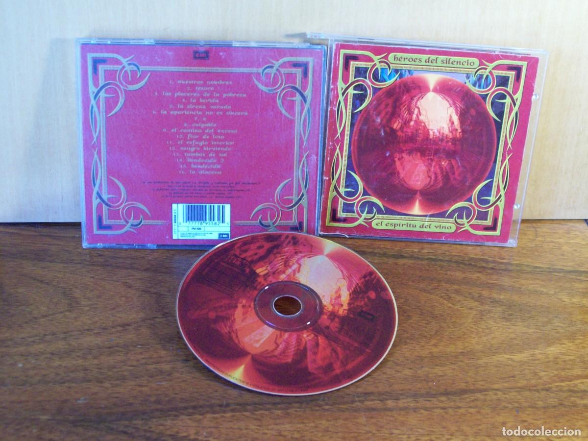 CDs de m&uacute;sica: HEROES DEL SILENCIO - EL ESPIRITU DEL VINO - CD - Foto 1