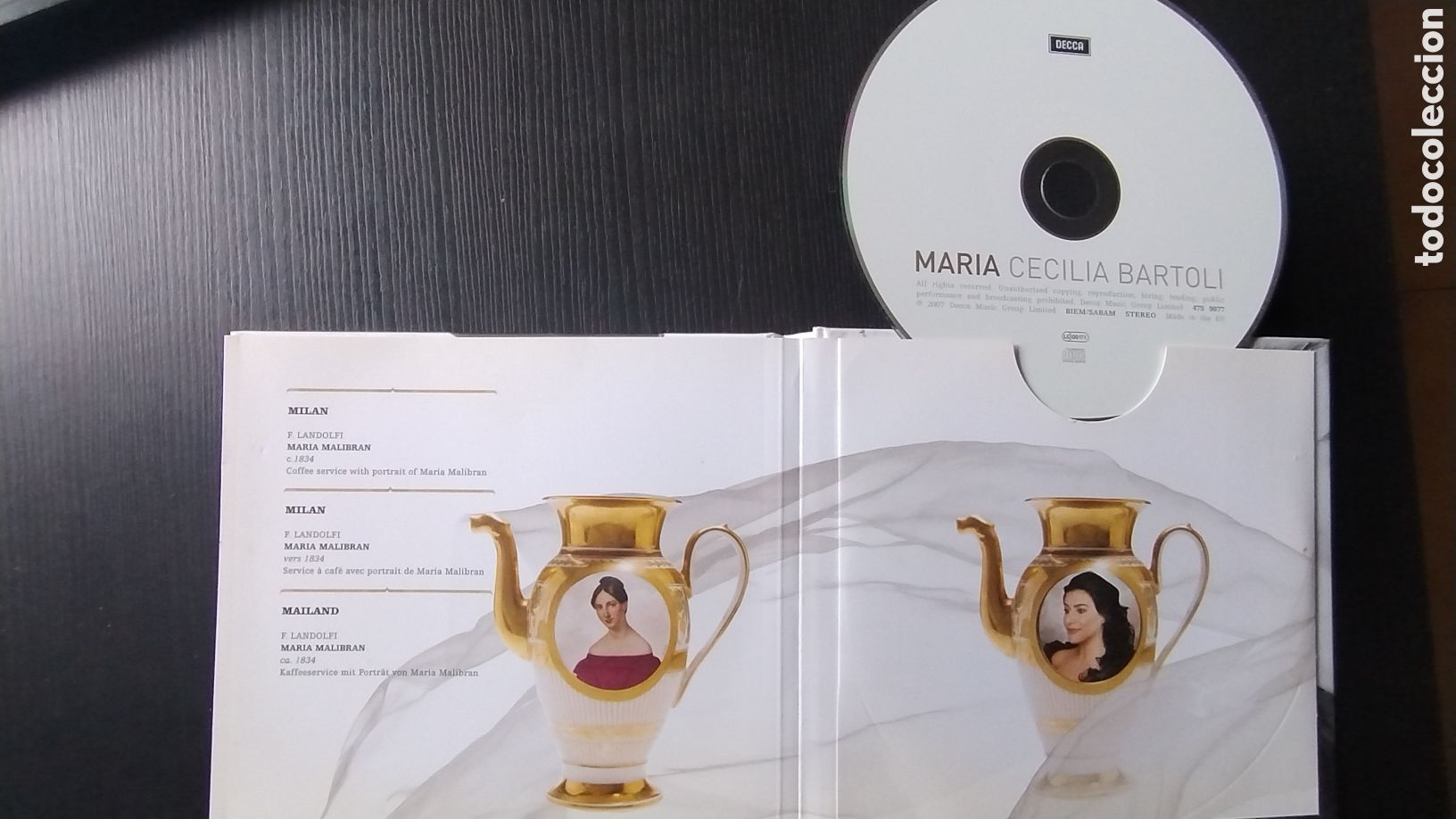 CDs de m&uacute;sica: Mar&iacute;a Cecilia bartoli libro con CD - Foto 5