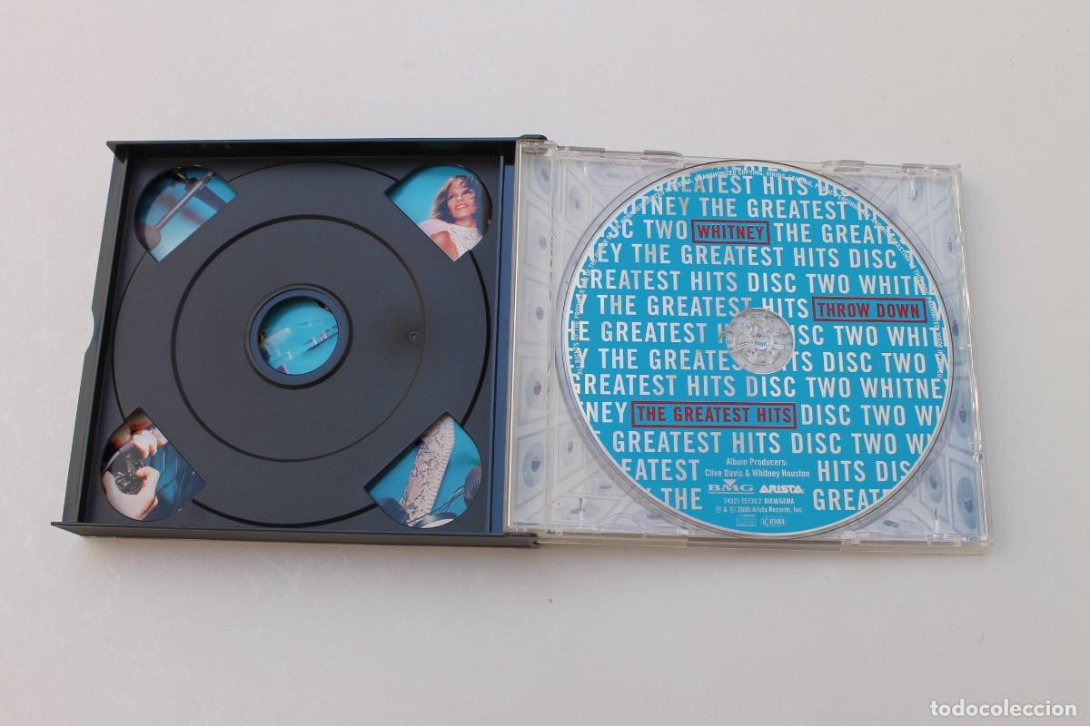 CDs de m&uacute;sica: CD- WHITNEY - THE GREATEST HITS- DOBLE CD - Foto 3