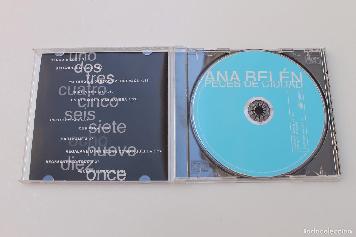 CDs de m&uacute;sica: CD- ANA BELEN, PECES DE CIUDAD - Foto 2