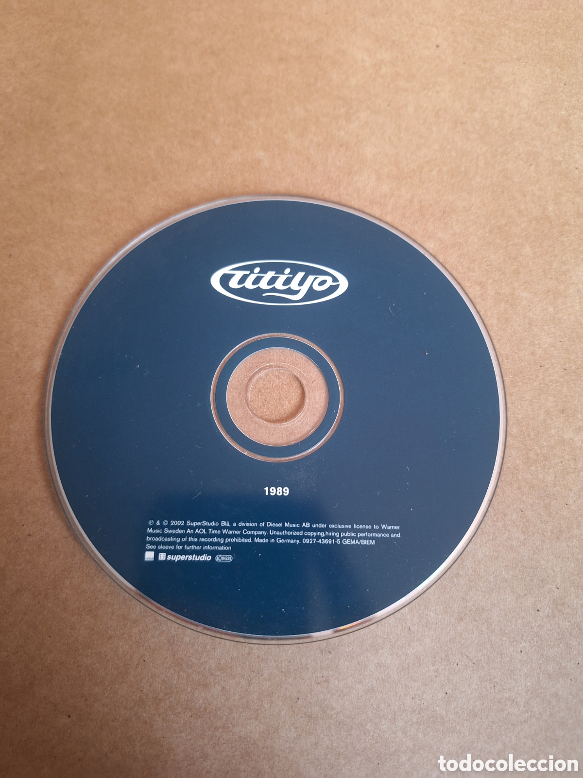 CD di Musica: SCD455 titiyo SOLO CD SUELTO