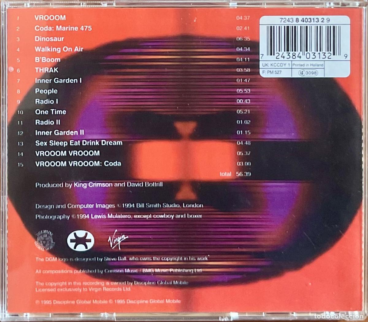 CDs de m&uacute;sica: KING CRIMSON &mdash;&mdash; THRAK - Foto 2
