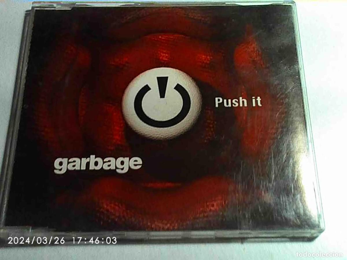CDs de m&uacute;sica: cd garbage. push it. 4 temas. bmg 1998 spain (seminuevo) - Foto 1