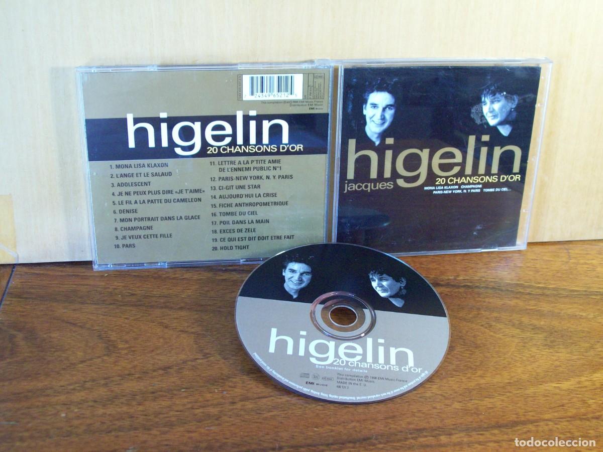 CDs de m&uacute;sica: JACQUES HIGELIN - 20 CHANSONS D&acute;OR - CD - Foto 1