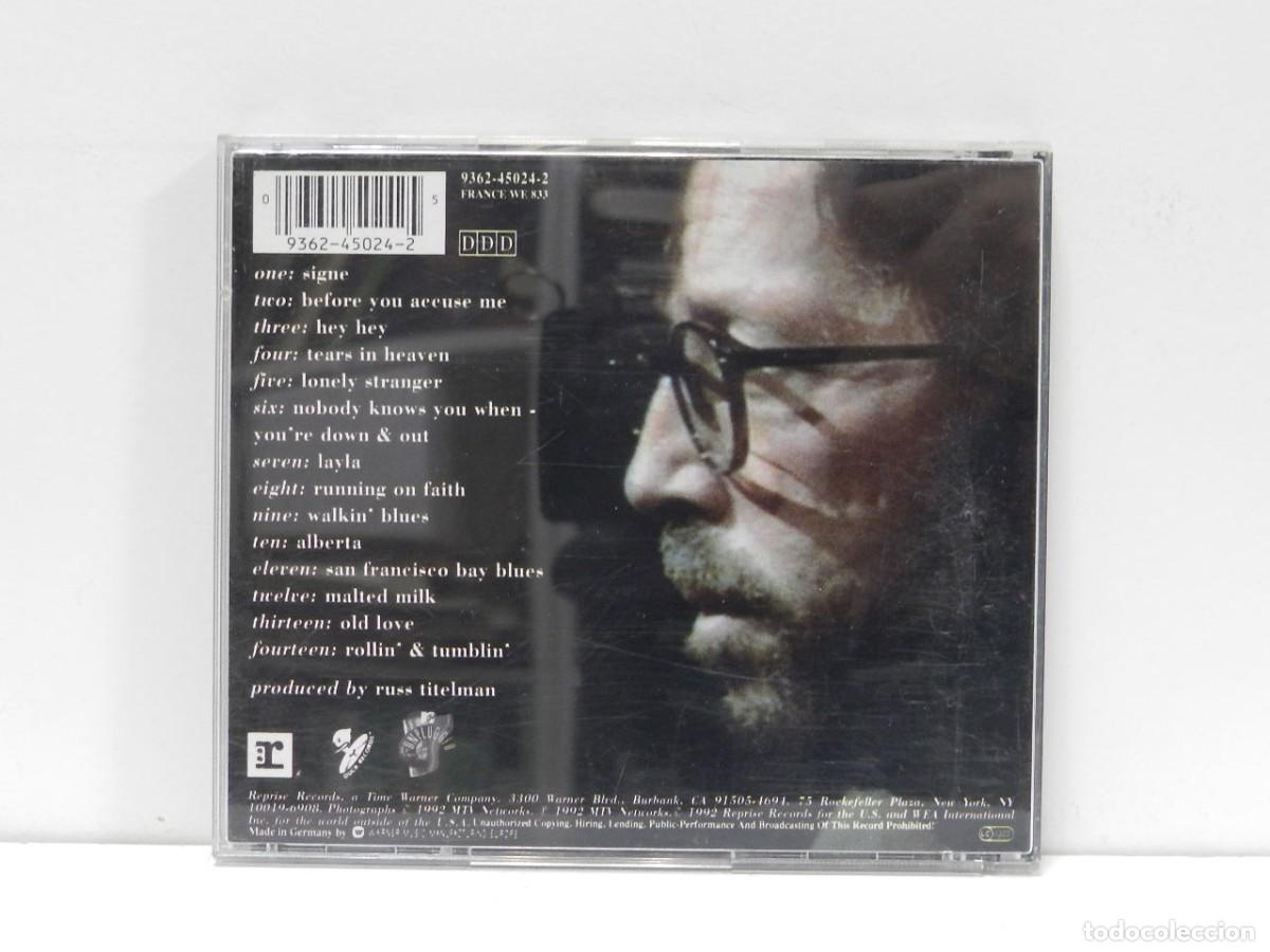 CDs de m&uacute;sica: DISCO CD. Eric Clapton &ndash; Unplugged. COMPACT DISC. - Foto 2