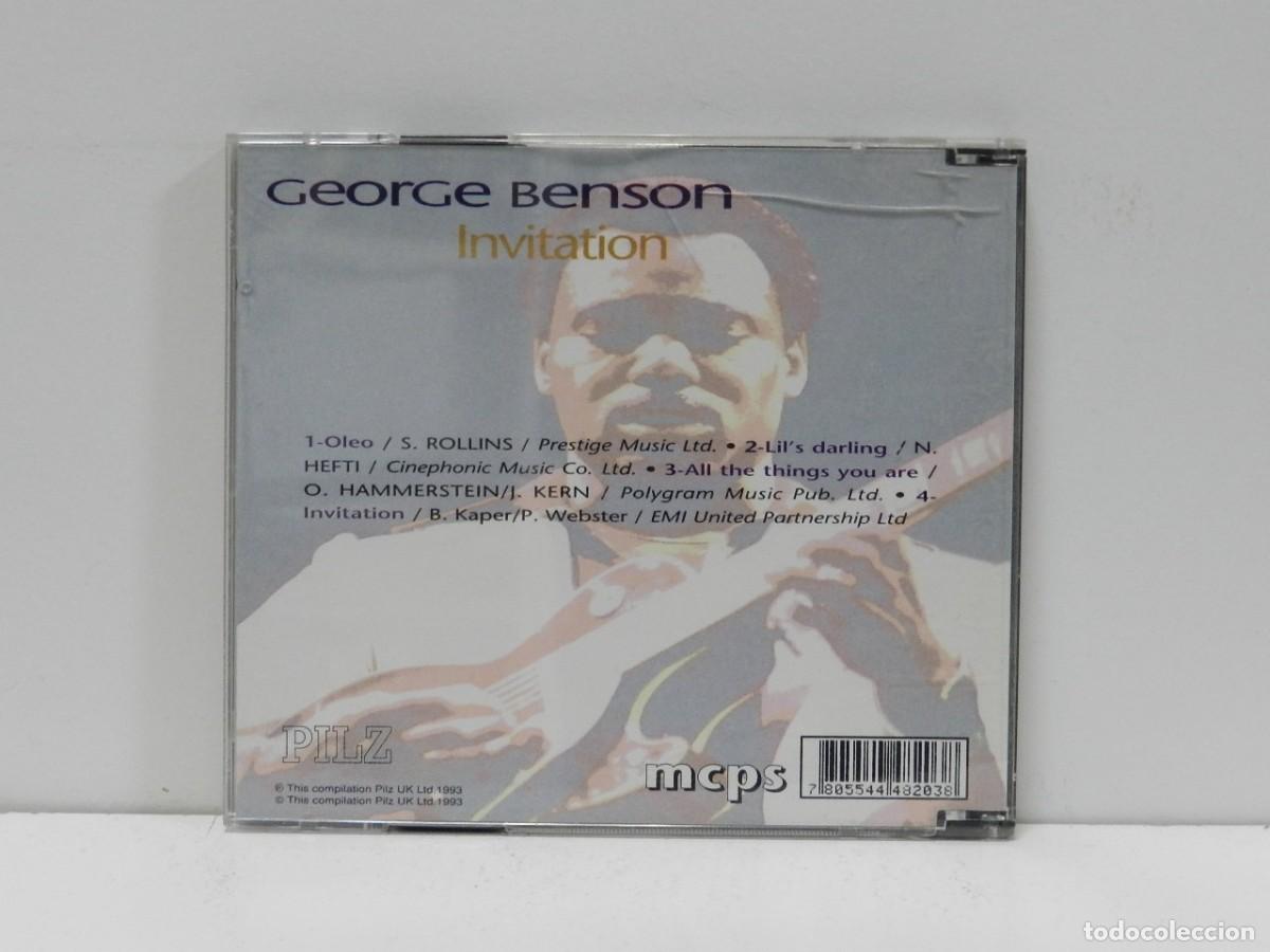 CDs de m&uacute;sica: DISCO CD. George Benson &ndash; Invitation. COMPACT DISC. - Foto 2