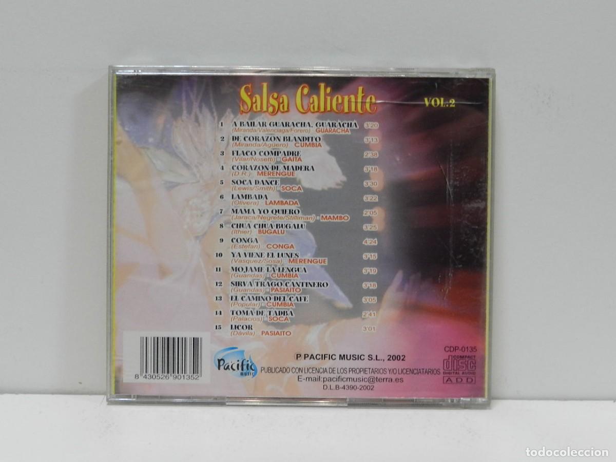 CDs de m&uacute;sica: DISCO CD. Salsa Caliente Vol. 2. COMPACT DISC. - Foto 2