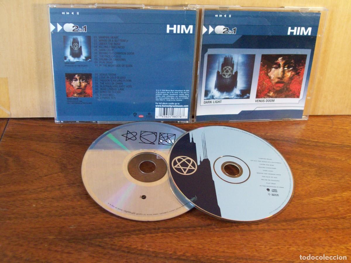 CDs de m&uacute;sica: HIM - DARK LIGHT + VENUS DOOM - DOBLE CD - Foto 1