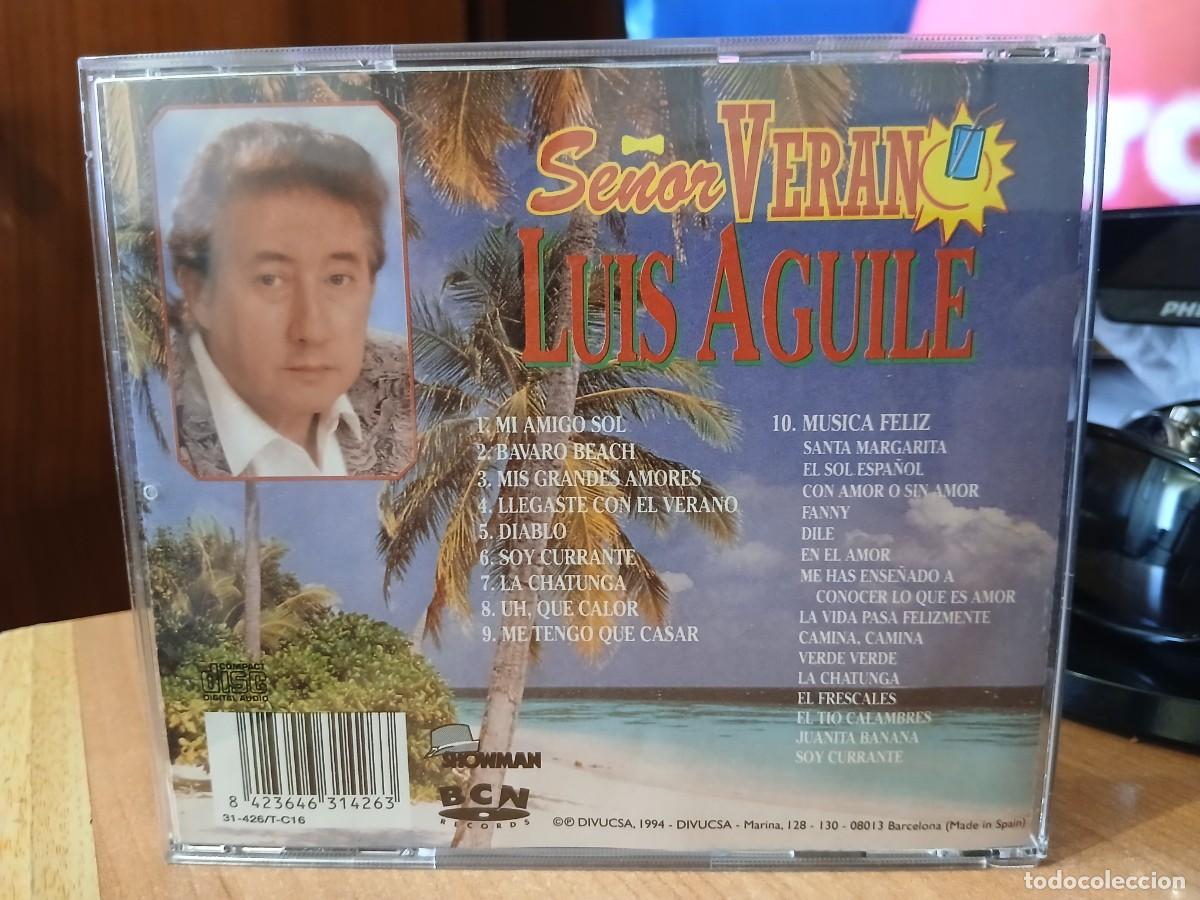 CDs de m&uacute;sica: LUIS AGUILE: SE&Ntilde;OR VERANO - Foto 3