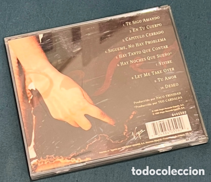 CDs de m&uacute;sica: CD. Greta y los Garbo. &ldquo;Deseo&rdquo;. 1995. - Foto 2