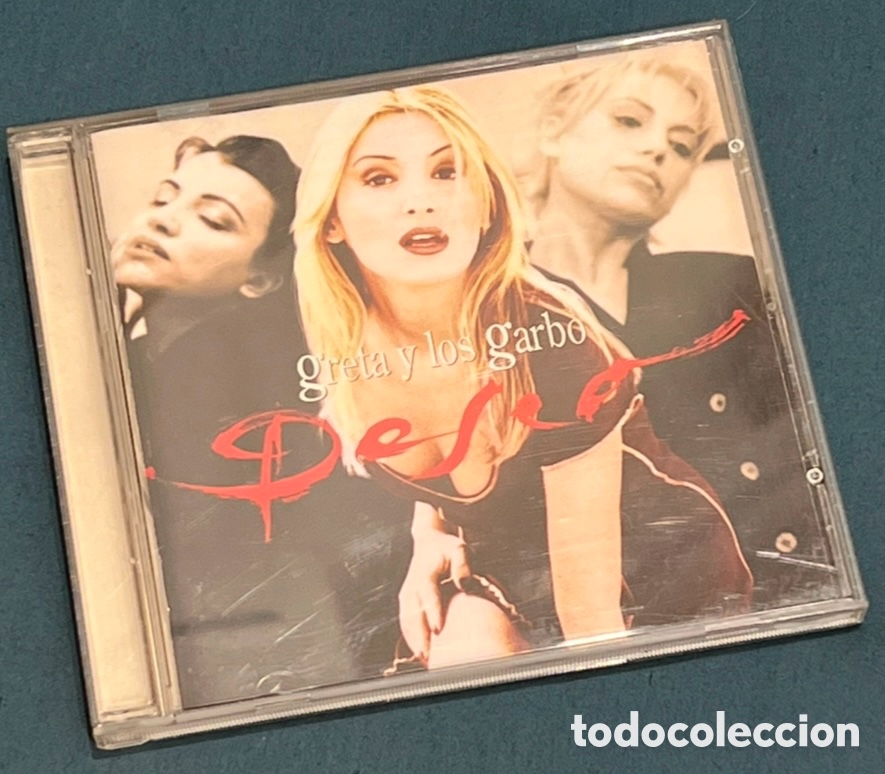 CDs de m&uacute;sica: CD. Greta y los Garbo. &ldquo;Deseo&rdquo;. 1995. - Foto 1