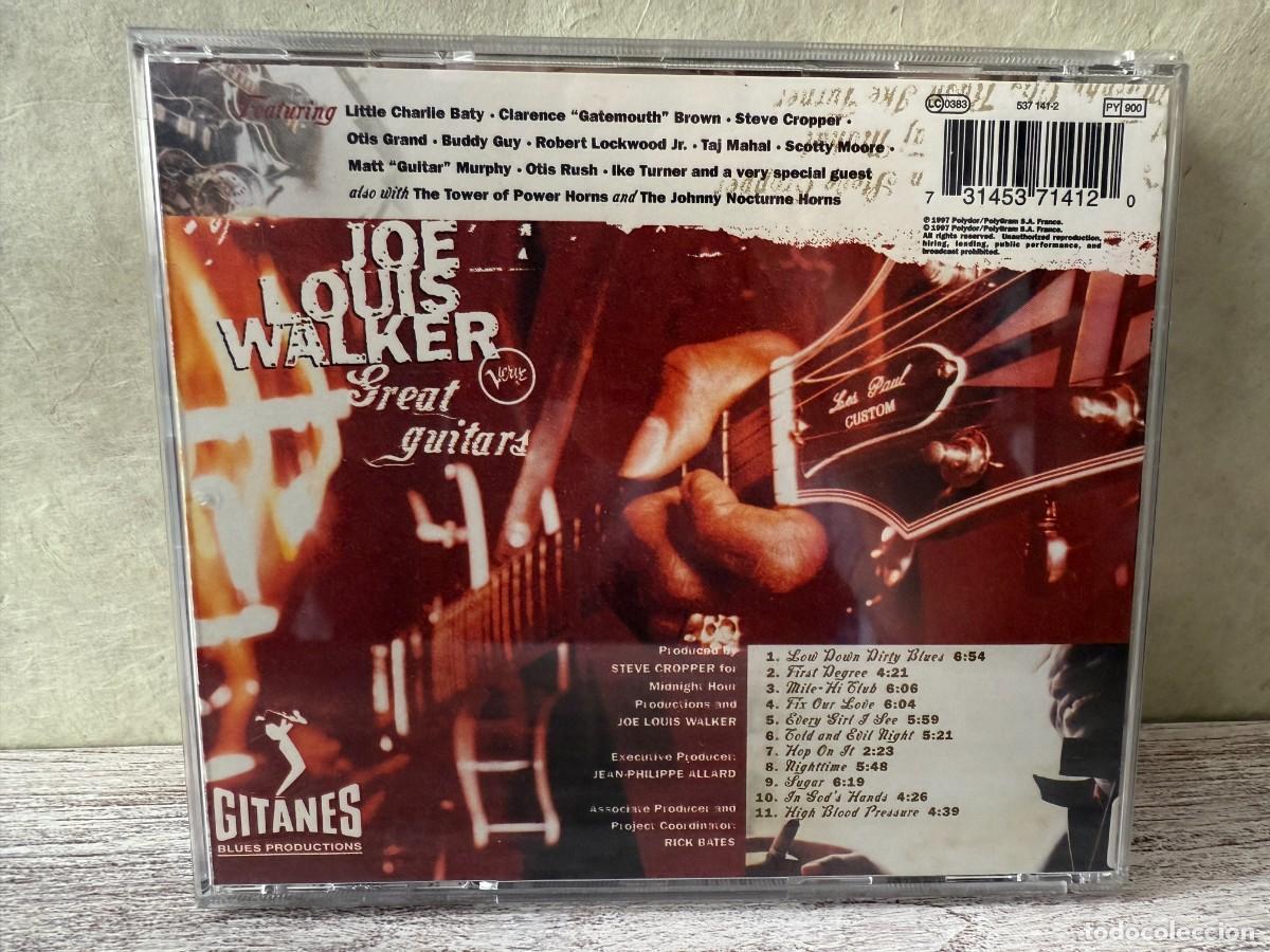 CDs de m&uacute;sica: Joe Louis Walker - Great Guitars (CD) - Foto 2