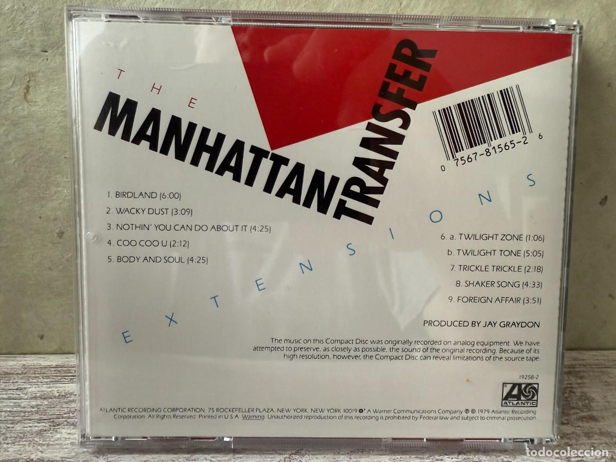 CDs de m&uacute;sica: The Manhattan Transfer - Extensions (CD) - Foto 2