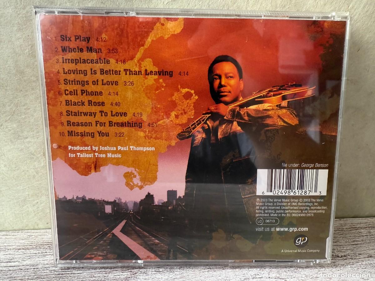 CDs de m&uacute;sica: George Benson - Irreplaceable (CD) - Foto 2