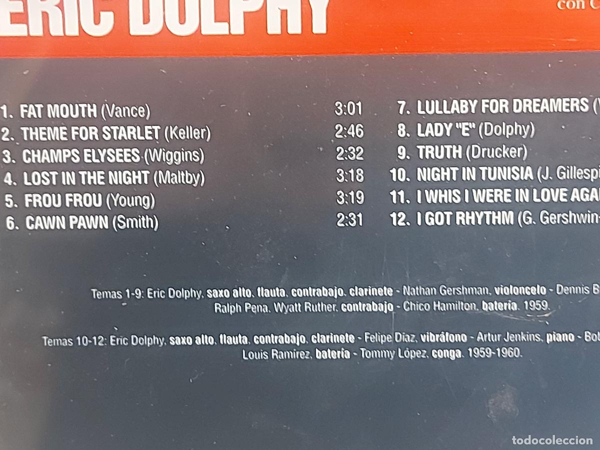 CDs de m&uacute;sica: ERIC DOLPHY / MAESTROS DEL JAZZ & BLUES / 69 / 12 TEMAS / IMPECABLE - Foto 2