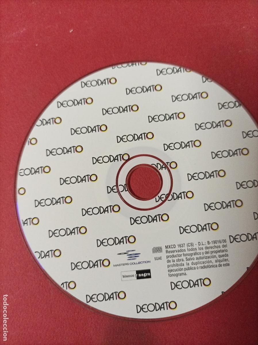 CDs de m&uacute;sica: CD DEODATO TODOS SUS GRANDES EXITOS - Foto 3
