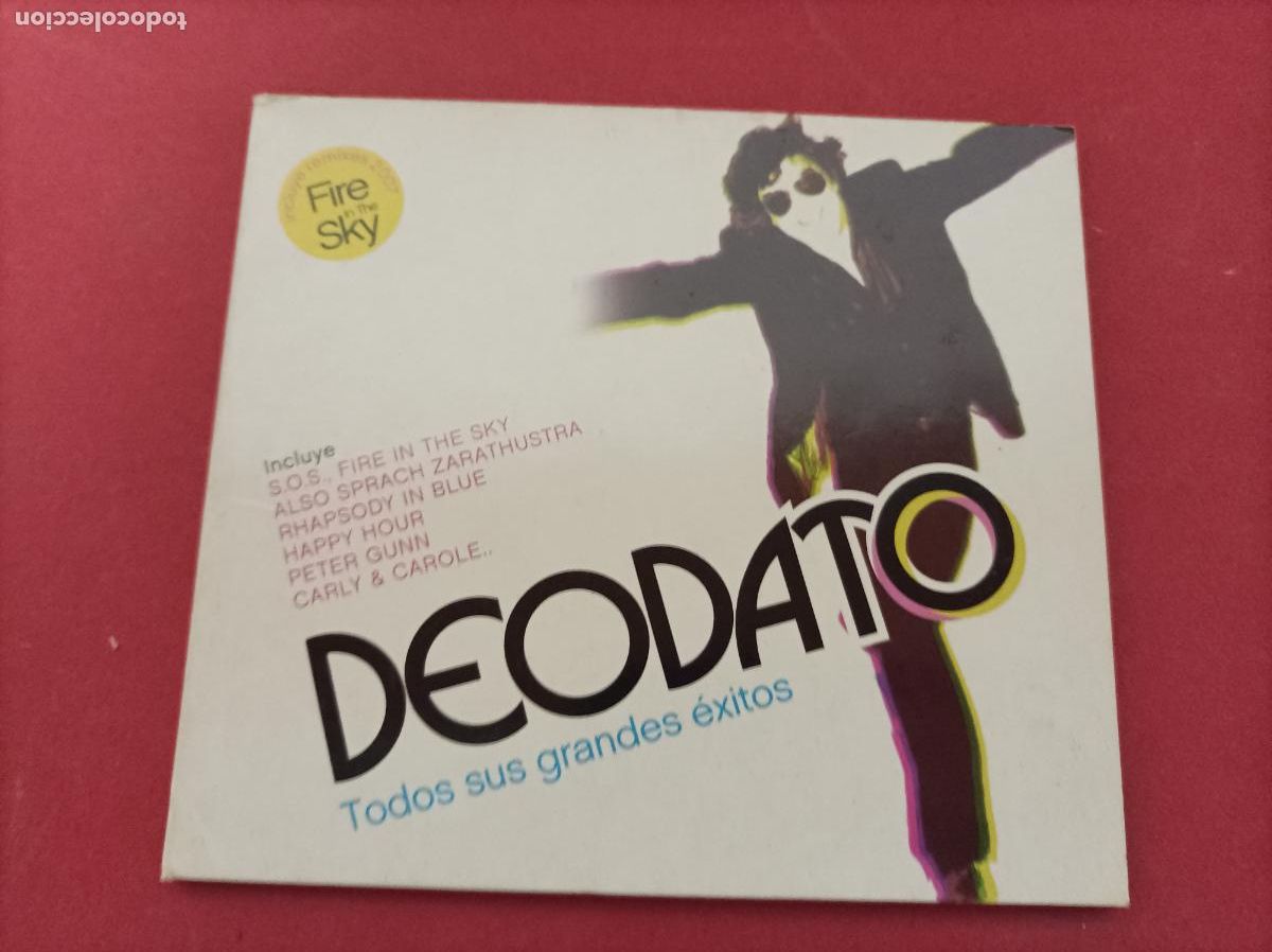 CDs de m&uacute;sica: CD DEODATO TODOS SUS GRANDES EXITOS - Foto 1