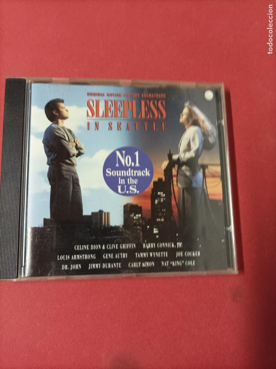 CDs de m&uacute;sica: COMPACT DISC CD SLEEPLESS IN SEATTLE - Foto 1
