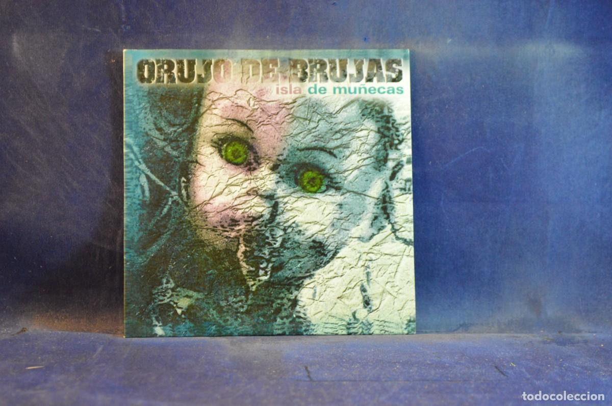 CDs de m&uacute;sica: ORUJO DE BRUJAS - ISLA DE MU&Ntilde;ECAS - CD SINGLE PROMO - Foto 1