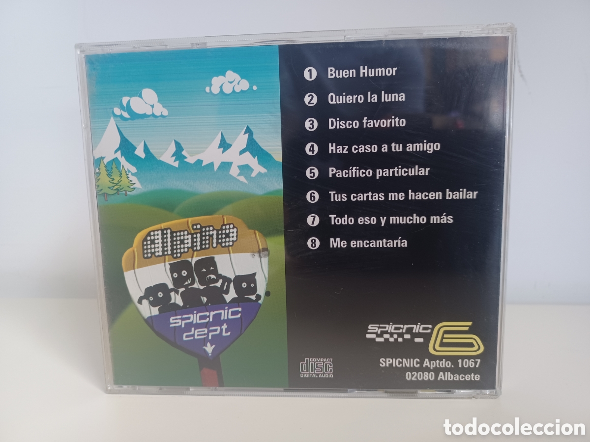 CDs de m&uacute;sica: CD Alpino/ Disco Darling/ Spicnic, 1996 - Foto 2