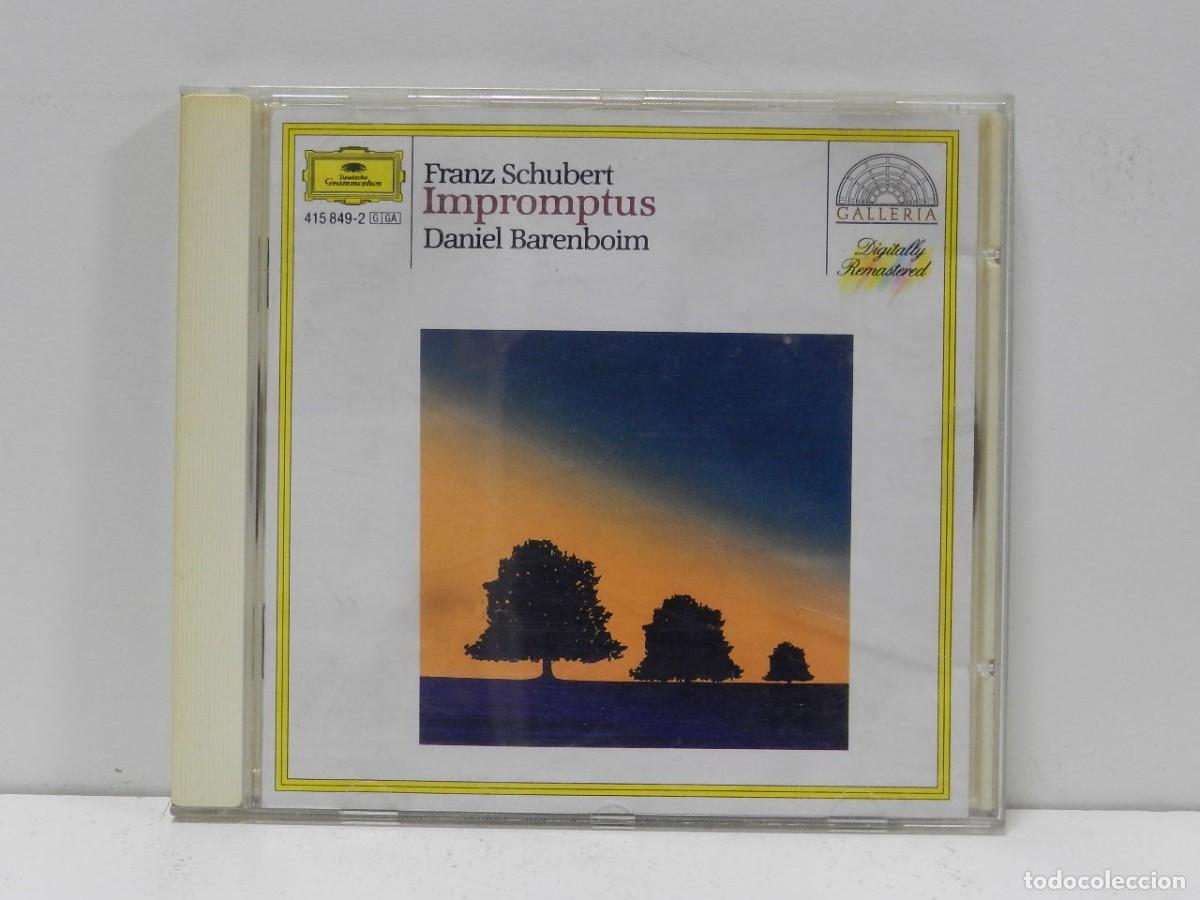 CDs de m&uacute;sica: DISCO CD. Franz Schubert / Daniel Barenboim &ndash; Impromptus. COMPACT DISC. - Foto 1