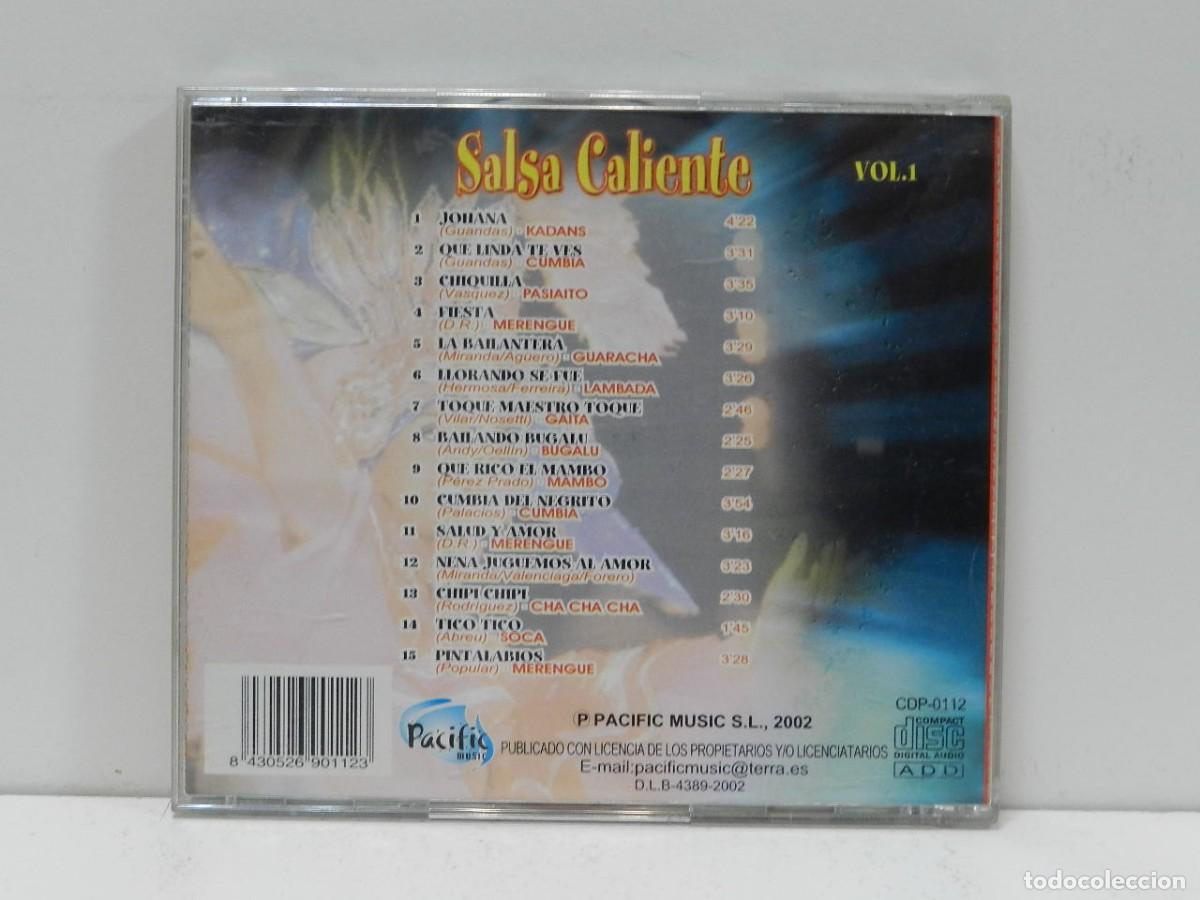 CDs de m&uacute;sica: DISCO CD. Salsa Caliente Vol. 1. COMPACT DISC. - Foto 2
